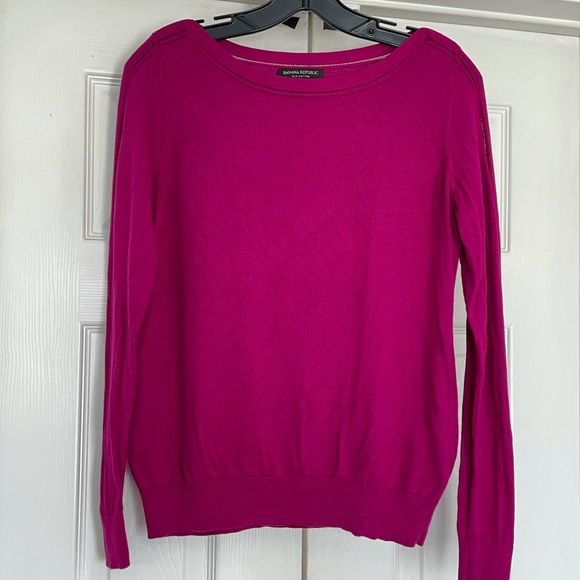 Banana Republic Sweaters - Banana Republic Silk Cotton Boatneck Sweater